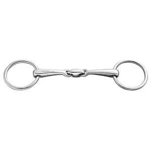 Kundfavorit Sprenger Mors med 2 ringar för häst med dubbel led.