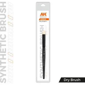 AK Interactive Syntetisk pensel Dry AKB025 Kampanjpris