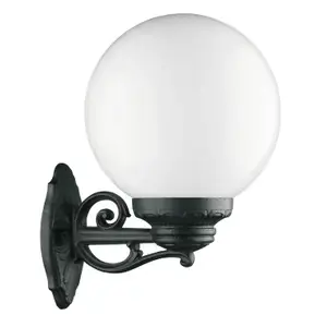 Billig Dopo lighting Klassisk vägglampa Indura Globo IP55 E27
