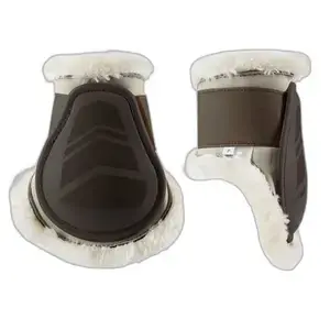 Horze Fetlock-stövlar med foder i pälsimitation Caliber Premium