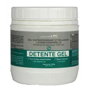 LPC Uppfriskande massagegel för hästar Detente Premium