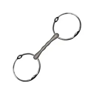 Handla nu Privilège Equitation Träns med stor ring för hästar med harts