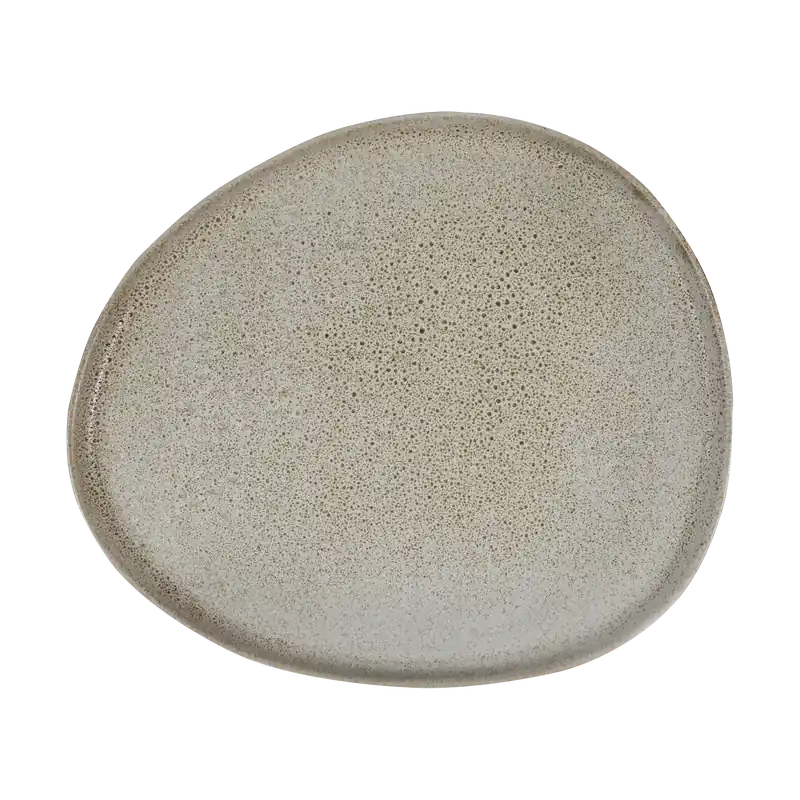 Handla nu Aida Raw Organic middagstallrik, 29x25 cm, sandy beige