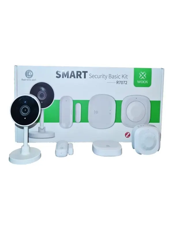 Kampanjpris Woox R7072 - Security Kit Basic - home security and monitoring system - Wi-Fi ZigBee 3.0