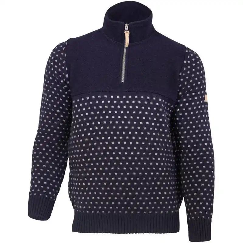 Begränsat erbjudande Ivanhoe Sverre Half Zip Navy