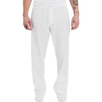 Lägg i varukorgen Bread and Boxers Woven Pyjama Pants Vit ekologisk bomull Medium Herr