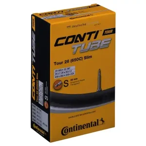 Begränsad tid CONTINENTAL Tour Tube Slim (28-32x559-597) Presta (Removable core) 42 mm Butyl