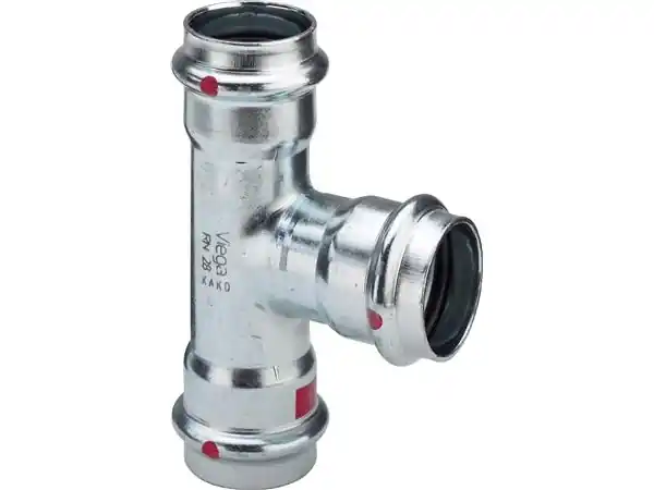 Billigare VIEGA Prestabo tee 15mm af ulegeret stål SC-contur