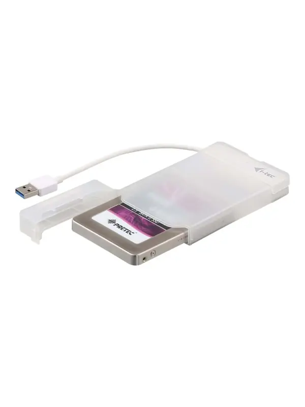 i-Tec MySafe Advance - Förvaringslåda - 2.5 - SATA 6Gb/s - USB 3.0 - vit Beställ idag