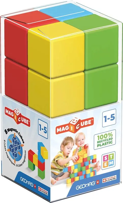 Kampanj Geomag Magicube Recyclad 8 st.