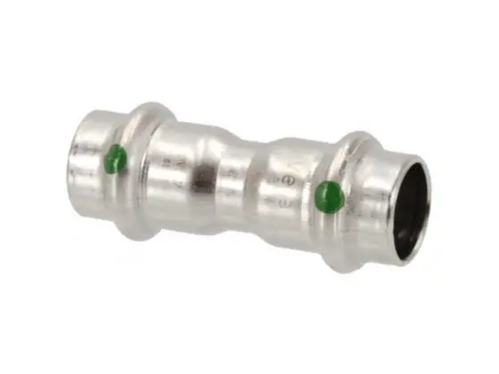VIEGA Inox muffe 54 mm Inox, rustfri stål, SC-Contur Begränsat antal