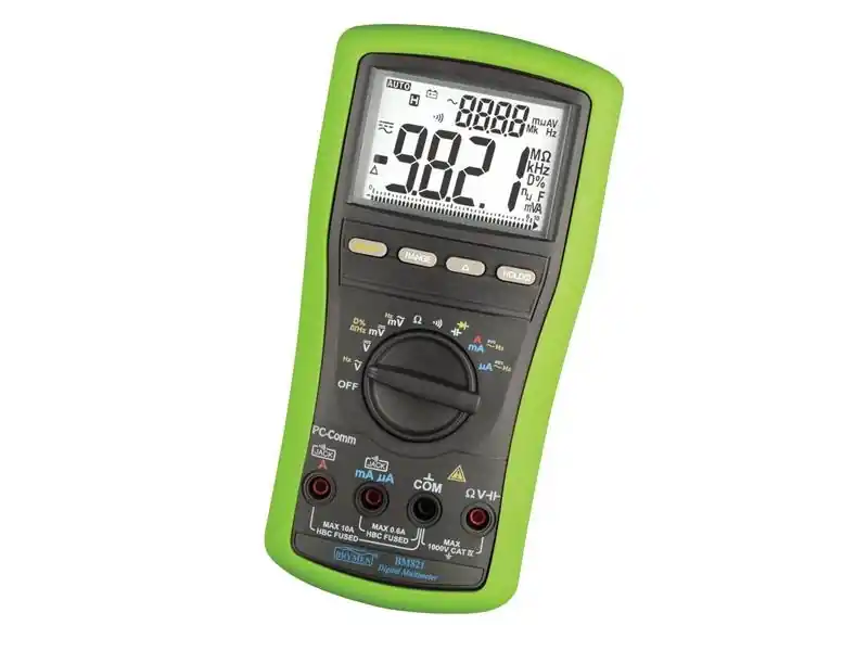 ELMA INSTRUMENTS BM 821 multimeter med PC-kommunikation KAT IV 1000V Kampanj