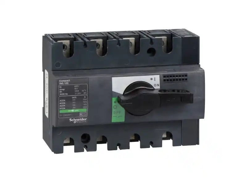 Schneider Electric 28909, Roterande brytare, 4P, Kabel, Svart, Grå, IP40, Dammresistent Kampanjpris