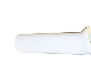 Viega spole böjd 22,5° 360 mm plast/vit Rabatt