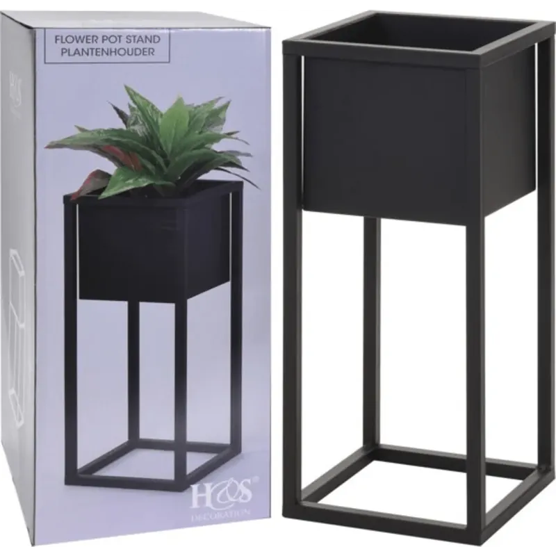 Säker betalning Home Styling Collection metall blomkruka stativ bas hölje universal