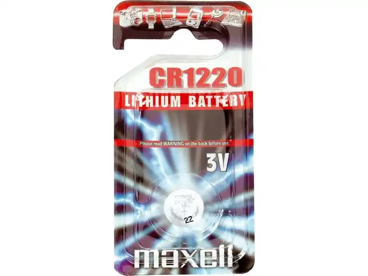 Maxell litium CR1220 batteri, 1 st. Begränsat erbjudande