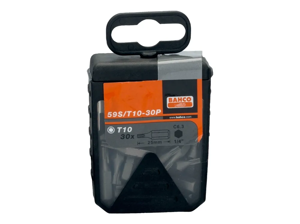 Extra rabatt Bahco bits tx15 25mm - 59s/t15-30p industribits 30 st i låda