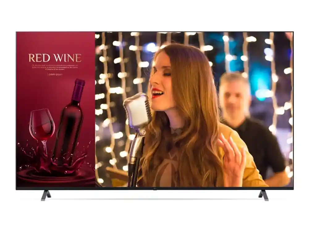 Köp online LG 86UN640S0LD - 86 Diagonal klass UN640S Series LED-bakgrundsbelyst LCD-TV - hotell/gästanläggning - Smart TV - webOS - 4K UHD (2160p) 3840 x 2160 - HDR - askblå