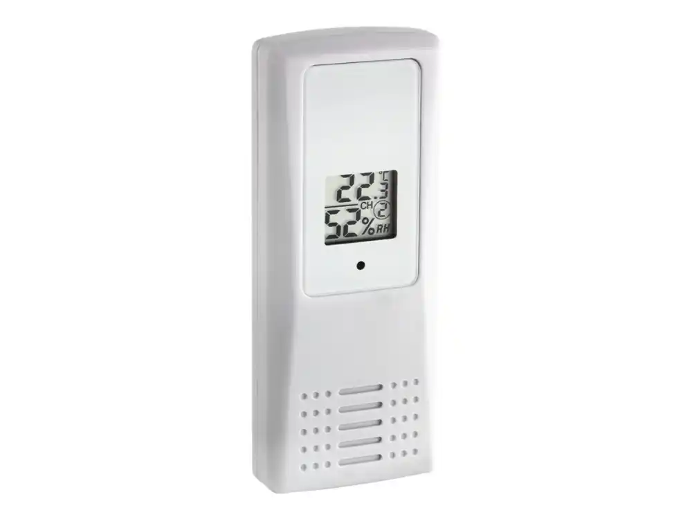 TFA Klima-Monitor - Värmehygrometer - digital - grå Endast denna vecka
