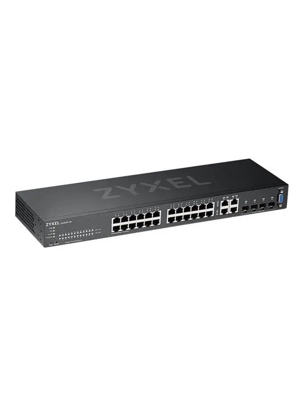 Zyxel GS2220-28 - Switch - Administrerad - 24 x 10/100/1000 + 4 x kombinations-Gigabit SFP - rackmonterbar Kampanjpris