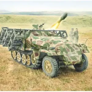 1 72 Sd.Kfz. 251/1 ‘‘Stuka Zu Fuss‘‘ Handla nu