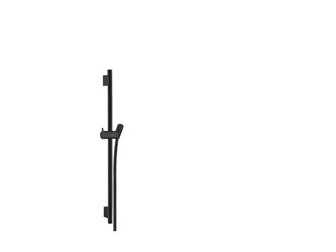 Beställ idag hansgrohe Unica bruserstang S Puro 65 cm mellan bruserslange mat sort