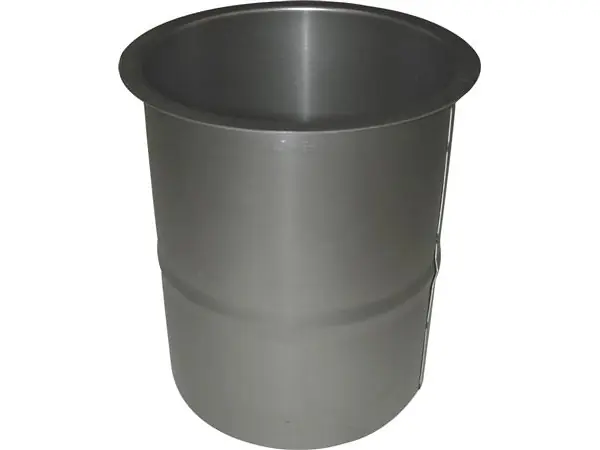 MB Sorte røgr. 130mm murbøs. - murbøsning. lige 100mm Kampanj