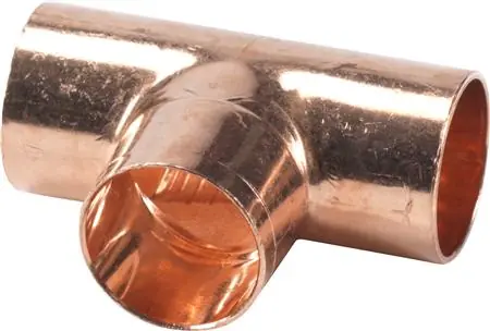 Endast denna vecka VIEGA Tee 22 mm med lödhylsa