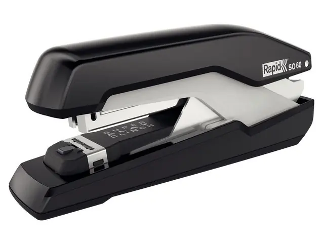 Lägg i varukorgen Hæftemaskine Rapid Supreme Omnipress Fullstrip SO60 sort til 60 ark