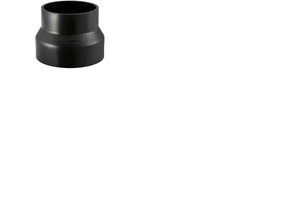 90 x 50 mm Reduktion centrisk sort PEH Geberit Erbjudande