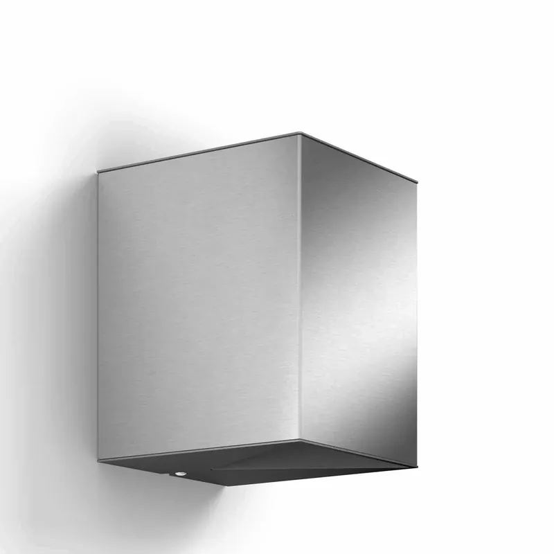 Philips myGarden Cistus - Vägglampa - LED x 2 - totalt 9 W (motsvarande 70 W) - varmt vitt ljus - lykta - stål Köp nu