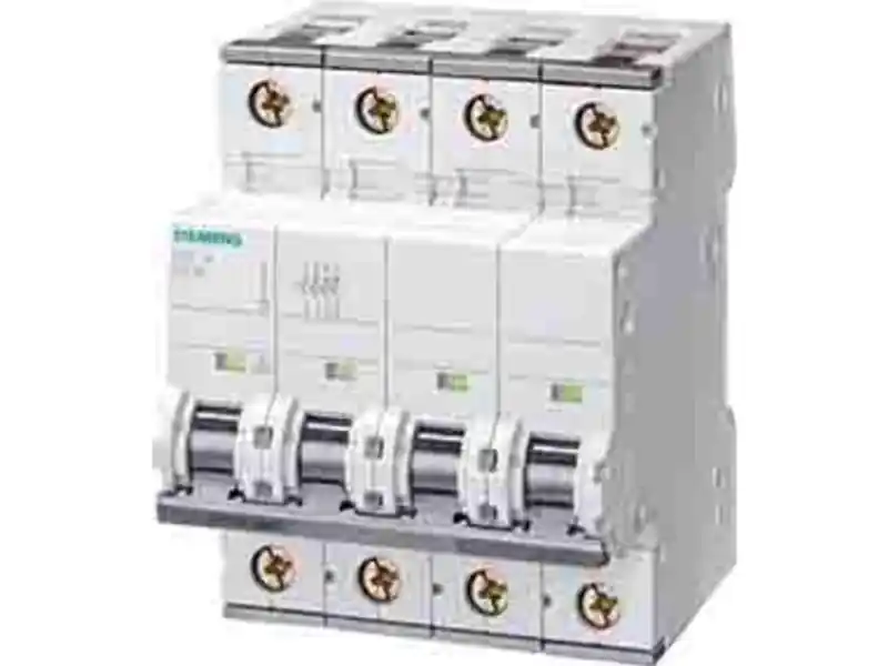 Automatsikring C 10A, 3P+N, 6kA, 5SY6610-7 Rabatt
