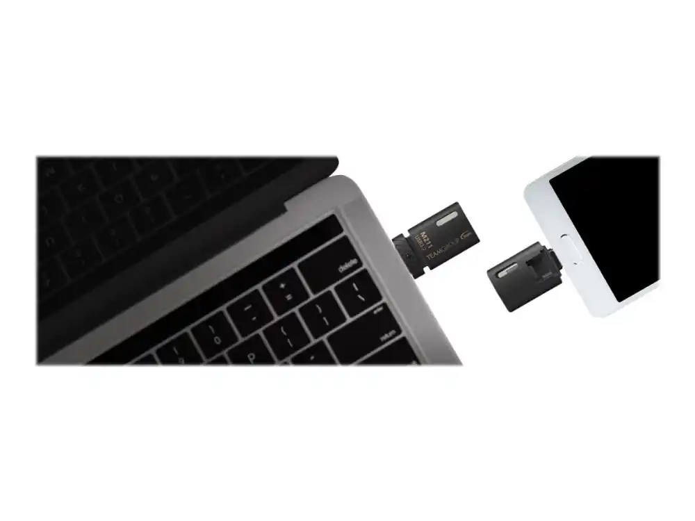 Extra rabatt Team M211 - USB flash-enhet - 32 GB - USB 3.2 Gen 1 / USB-C - svart