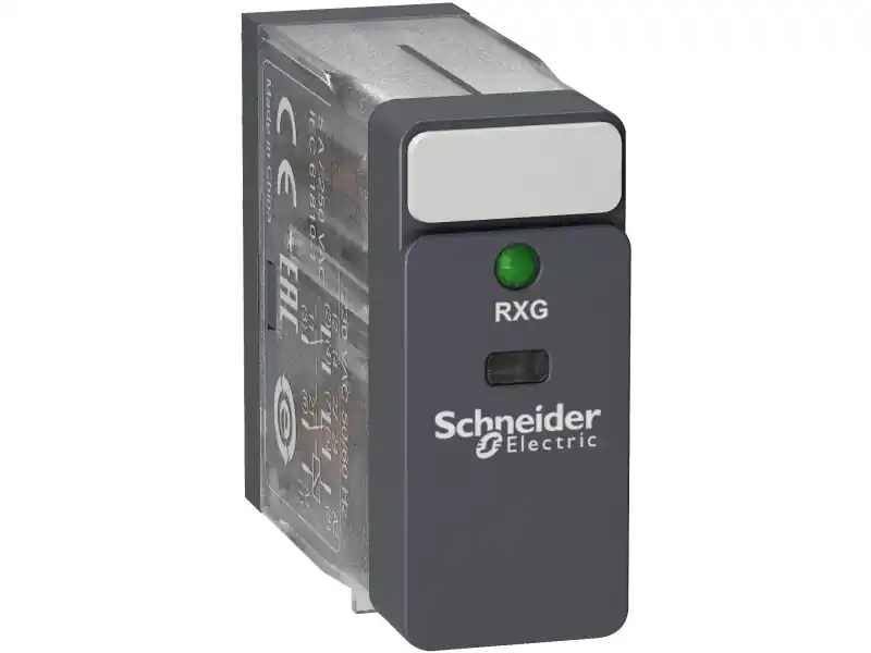 Schneider Electric RXG23P7, Transparent, 230 V, -40 - 70 ° C, IP40 IEC 61810-1 CSA C22.2 No 14 UL 508 EAC DNV-GL, 1250 VA, 5 A Utförsäljning