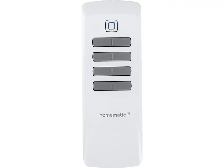 Rabatter Homematic IP 142307A0, Smart hemenhet, RF Trådlös, Tryckknappar, IP20, Vit