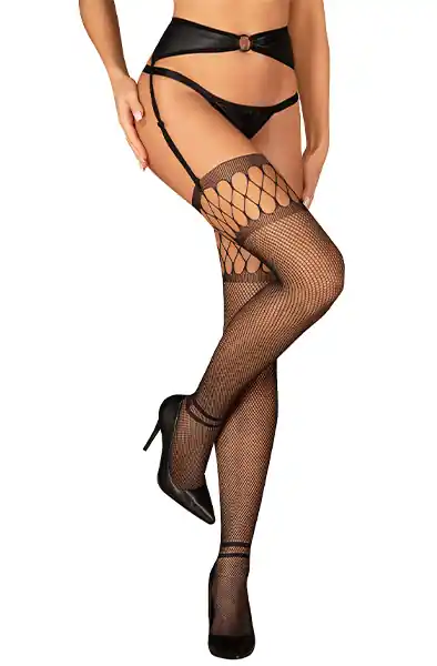 Trygg betalning S826 - Stockings Black