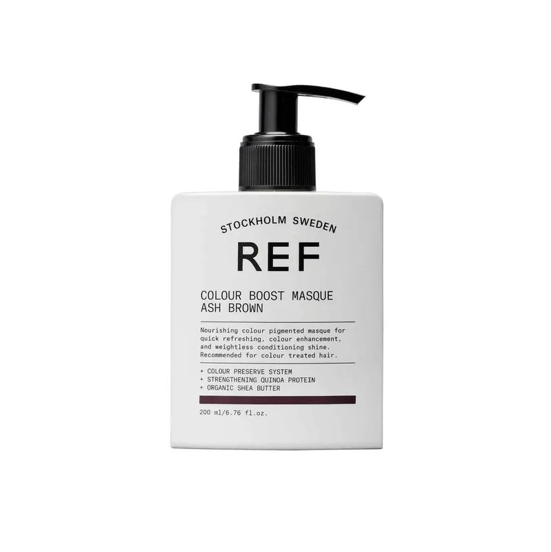 REF Colour Boost Masque - Ash Brown 200 ml I lager