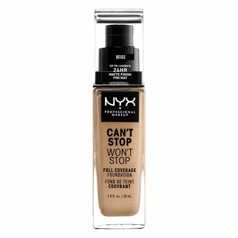 NYX PROFESSIONAL MAKEUP Can‘t Stop Won‘t Stop Full Coverage Foundation Rabatter