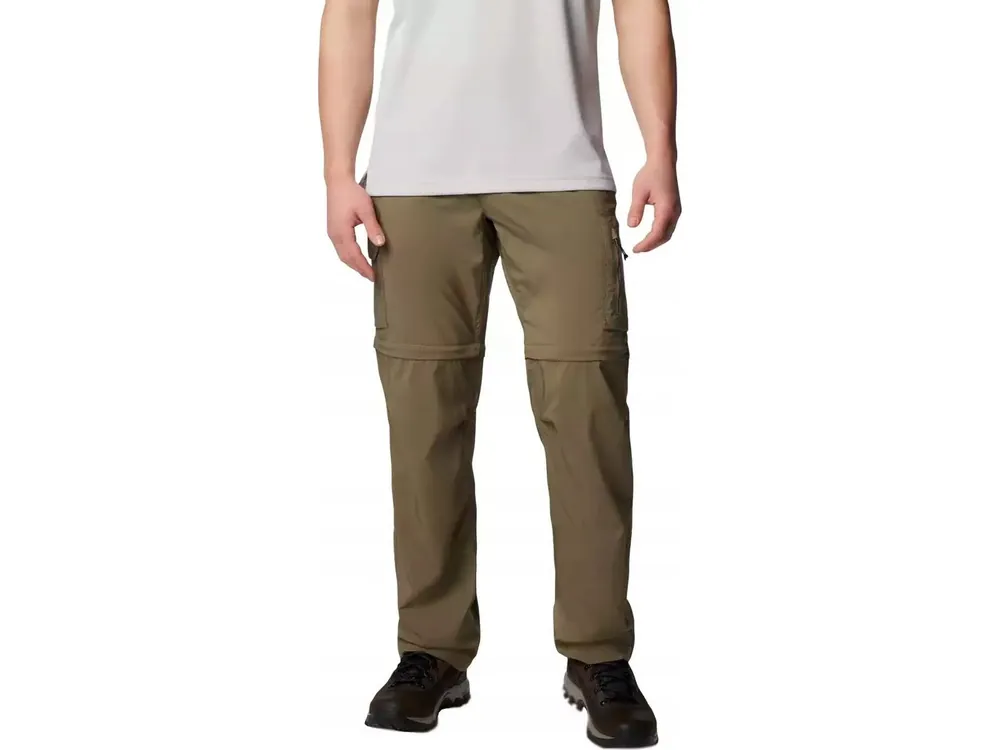 Columbia Silver Ridge Utility Convertible Pants Stone Green Expressleverans