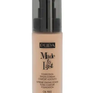 Erbjudande Pupa Made to Last Foundation 040 Medium Beige liquid foundation 30ml